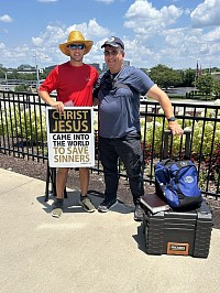 Fellow evangelist Doug Renz